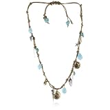 Lucky Brand Capri Silver with Gold-Tone Leathe