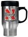 Nebraska Huskers Stainless Steel Travel Mug