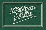 Michigan State Spartans 2' 8 x 3' 10 Team Spirit Area Rug