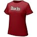 Nike Arizona Diamondbacks Ladies Sedona Red Authentic Crew T-shirt