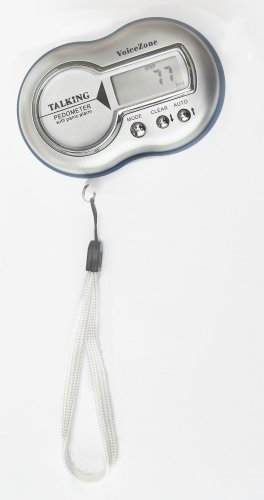 Talking, Counting Pedometer with Personel Panic Alarm (509)- Make Jogging & Walking Fun & Safe!