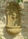 Bliss Hammocks WFT-449 Deluxe Lion Head Wall Water Fountain