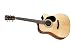 Cort AD850CE-NAT Acoustic-Electric Single Cutaway Guitar, Natural Satin Finish