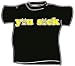Happy Bunny You Suck Adult Tee Shirt