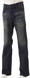 (リーバイス)LEVI'S スクエア トップ ブロック <strong>ブーツカット</strong> ブラック BK512-0002 ダークウォーン