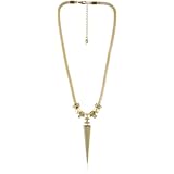 Belle Noel Glam Rock Necklace with Dagger Pend