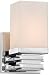 Bennett Collection Chrome 4 1/2 Wide Wall Sconce