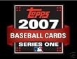 2007 Topps Series 1 Baseball Cards Hobby Box - 36 Packs/Box 10 Cards/Pack