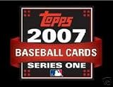2007 Topps Series 1 Baseball Cards Hobby Box - 36 Packs/Box 10 Cards/Pack