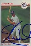 Kevin Ward, Las Vegas Stars - Padres Affiliate, 1991 Line Drive Pre-Rookie Autographed Card