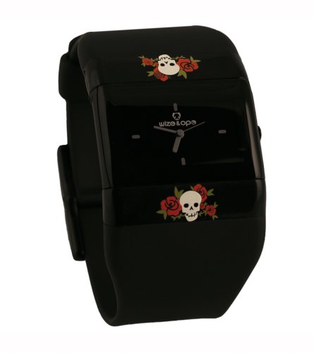 Wize & Ope Unisex WO-046 Black and White Interchangeable Slide Watch