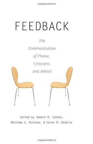 feedback the communication of praise criticism and advice language as social action