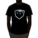 Emazing Lights Rubik's Cube Sound Activated Light Up Rave Shirt