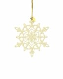 Lenox 2009 Snowfantasies Snowflake,, Christmas Ornament