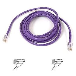 Belkin RJ45 CAT5E Patch Cable - 2ft - Purple ( A3L791-02-PUR )