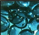 One Pound of Crystal Light Blue Glass Gems Decorator Nuggets Medium 18-22mm