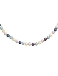 Multi Color 7-8mm Freshwater Cultured Pearl Strand - 16"
