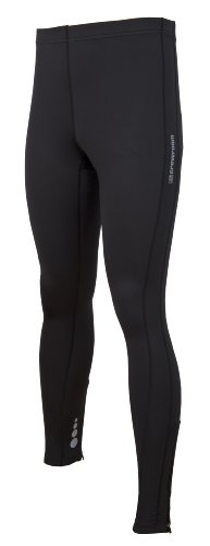 Crewroom Vapour-X Mid-Weight Bodyshell Bamboo Charcoal Leggings - Black, Large