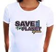 Save The Planet Go Green Adult Cap T-Shirt