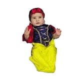 Baby Snow White Costume Bunting in Panne' velvet