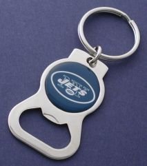 New York Jets Bottle Opener Keychain