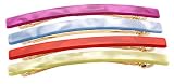 France Luxe Long Skinny Barrette - Nacro Brights