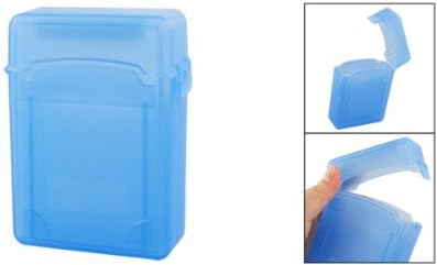 Blue Protective 2.5" HDD Storage Plastic Double-Deck Hard Drive Case