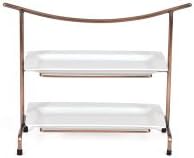 Skalny Baskets 84574.C Copper 2-Tier Metal Display