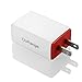 Wall Charger, OoRange Dual Port Adapter with 2 Pack Nylon Braided USB Data Charge Sync Cable for iPhone 6S, iPhone 7, iPhone 6 Plus, iPod iPhone 5 5S