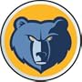 Memphis Grizzlies Color Auto Emblem