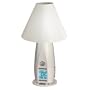 Verilux Rise & Shine Natural Alarm Clock Deluxe Bedside Lamp, Ivory