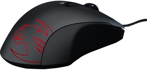 Roccat Studios - Roccat Kone Pure Optical - Core Performance Gaming Mouse - Laser/Optical - Cable - Black, Red - Usb 2.0 - 4000 Dpi - Scroll Wheel - 7 Button(S) - Roccat Logo - Right-Handed Only "Product Category: Input Devices/Pointing Devices"