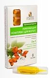 Remedy Anti-Hair-Loss Strengthening with Natural Rosehip, Grape Seeds Oils and Vegetal Ceramides 3 in 1, 8 ampules (Home Recipes)
