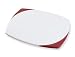 KitchenAid 12-Inch by 18-Inch Poly Board with Non-Slip Santoprene Corners, Red