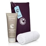 Liz Earle Naturally Active Men's Skincare Sensitive Shave Cream And Hot Cloth Kit