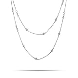 SterlingSilver36InchCZsbytheYard