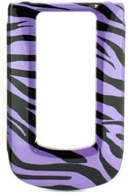 Purple Zebra Protector Case Phone Cover for Boost Mobile Motorola I412