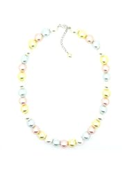 Sterling Silver Shell Pearl Necklace