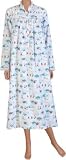 Lanz of Salzburg Winter Scene Flannel Nightgown