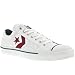 Converse Star Player 75 Ox - 6 Uk - White & Red - Fabric