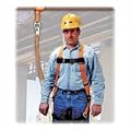 R3 Safety Products - Tubular Double-Legged Lanyard, 6', Orange - Sold as 1 EA - Fall Protection Kit offers an all-in-one design, specifically for the construction industry. Kit includes one universal-sized harness with tongue buckle leg straps, one 6' tubular shock absorbing lanyard and one 6' cross-arm strap. The sliding, back D-ring and sub-pelvic strap provide stability to the worker in case of a fall. Fall Protection Kit meets applicable OSHA, ANSI and CSA standards. Kit equipment is rated u