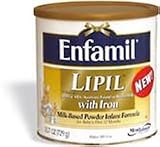 Enfamil Lipil Milk-Based Formula With Iron, Powder, #127312 - 25.7 Oz / Can, 6 Cans