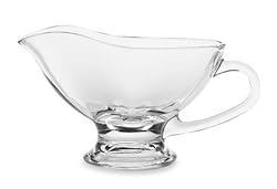 Clear Glass Gravy Boat - 10 oz