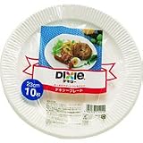 デキシー紙皿 ２３ｃｍ 10枚入 23cm*10 × 10個 cm