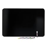 Quartet Black Dry Erase Markerboard, 24 x 36 Inches, Black Frame (S513)