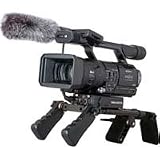Cavision RS1580D-SPE Camera Shoulder Pad System with 2 x 15mm Rods with Extension, Dual Handgrips with Mounting Bracket