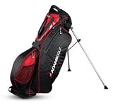 Adams Falcon Stand Bag : Black-Red