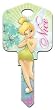 Tinker Bell Naughty & Nice Kwikset KW1 House Key