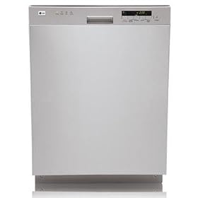 LG Electronics LDS4821ST Semi-Integrated Electronic Panel Dishwasher with Digital Status Display: Appliances