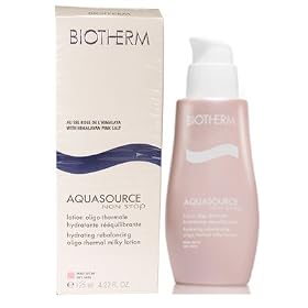 Biotherm Aquasource Non Stop Hydrating Rebalancing Oligo-Thermal Milky Lotion 4.22fl.oz./125ml For dry skin